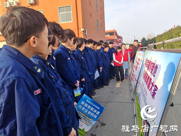 平輿縣委政法委組織反邪教宣傳進校園 筑牢青春防護墻
