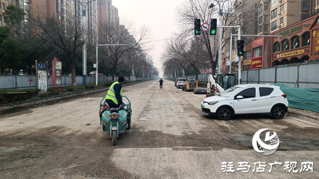駐馬店市區(qū)慎陽路 洪河大道提升改造工程即將完工
