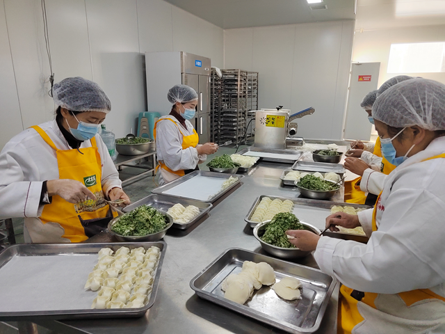 沖刺一季度“開門紅”！駐馬店永都央廚開足馬力保供應