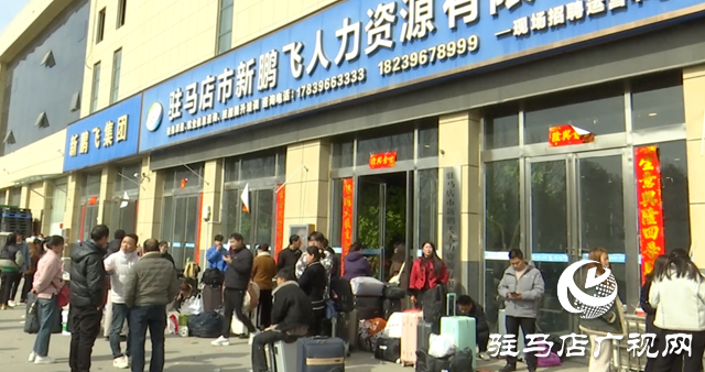 駐馬店市新鵬飛人力資源有限公司：貫徹落實全會精神 架起精準就業(yè)“連心橋”