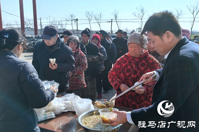 確山縣劉店鎮(zhèn):大鍋飯香飄寒冬 政企同心傳遞溫暖