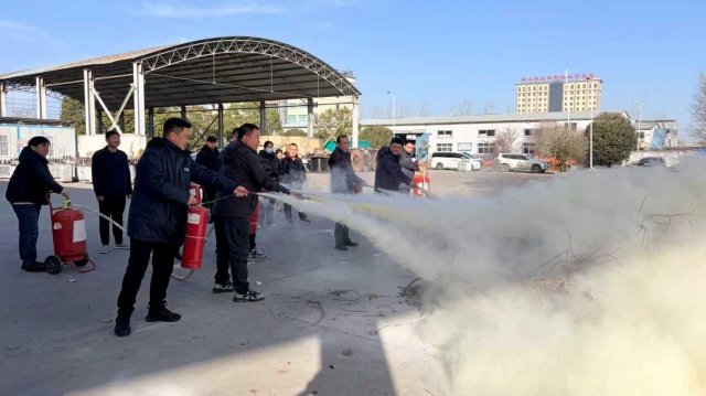 國網確山縣供電公司:開展消防應急演練 筑牢安全防線