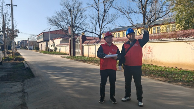 國(guó)網(wǎng)上蔡縣供電公司：未“寒”綢繆保供電 精準(zhǔn)巡檢護(hù)民生