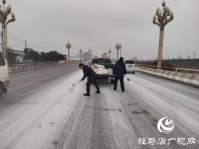  確山住建局：抗凝除冰保暢通 守護(hù)溫暖出行路