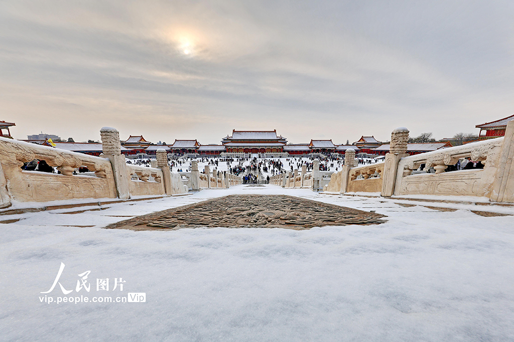 故宮雪后初霽美如畫