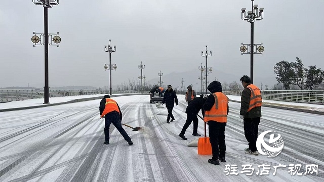  確山住建局：抗凝除冰保暢通 守護(hù)溫暖出行路
