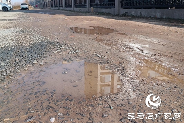 門前道路難行 居民期盼早日修復