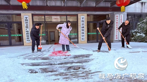 平輿縣清河街道:破冰除雪保民生 貼心服務(wù)暖人心