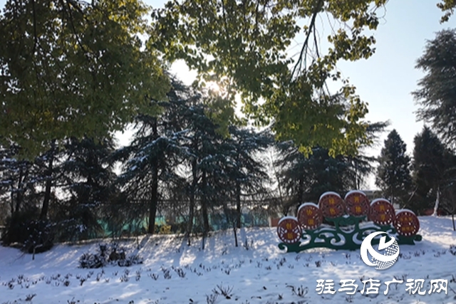 雪后置地公園:銀裝素裹映笑語(yǔ)
