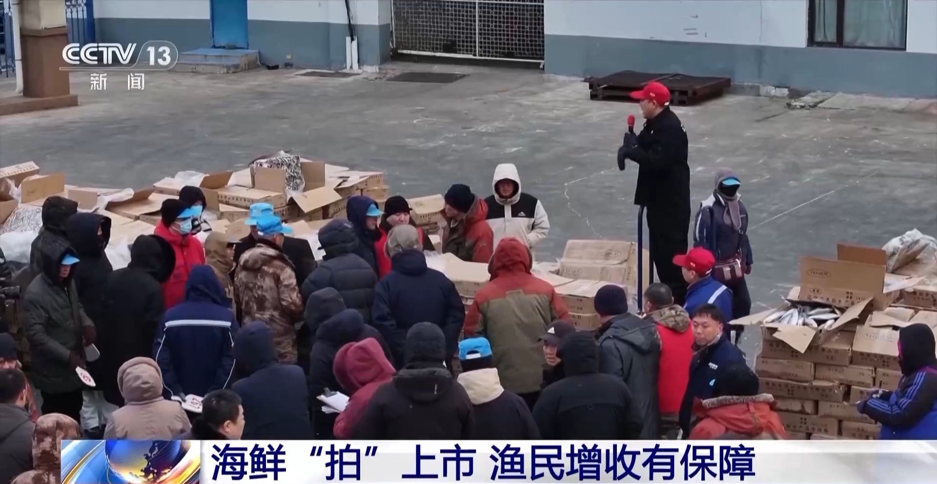 拍賣競價、設(shè)施煥新……冬日水產(chǎn)品搶“鮮”上市
