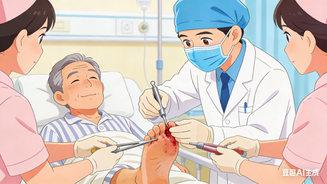 駐馬店市中醫(yī)院多學(xué)科協(xié)作，成功救治復(fù)雜高齡糖尿病足患者