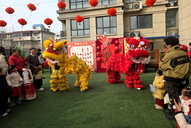 金馬踏福迎新春 親子廟會趣滿園