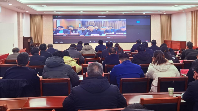 駐馬店市組織收聽收看2026年河南省春運(yùn)電視電話會(huì)議