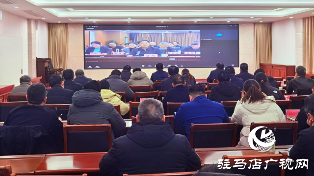 駐馬店市組織收聽收看2026年河南省春運(yùn)電視電話會(huì)議
