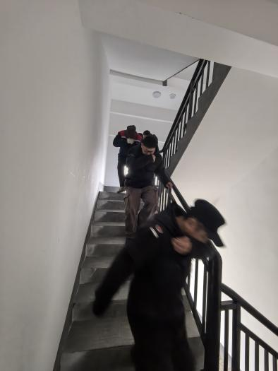 國網(wǎng)汝南縣供電公司：組織開展高層建筑消防演練