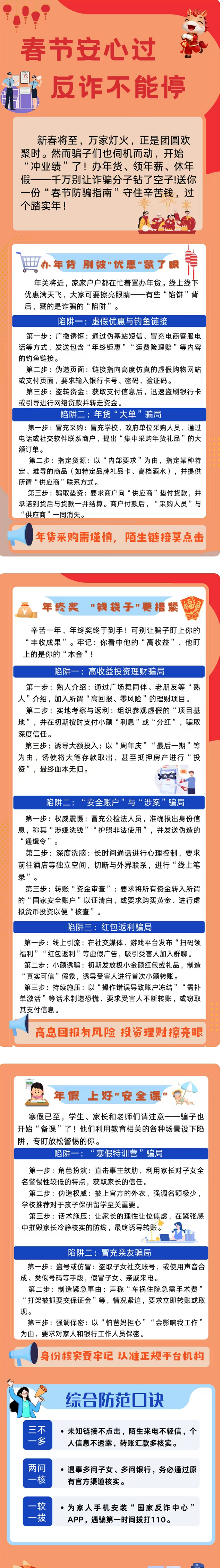 春節(jié)安心過 反詐不能停