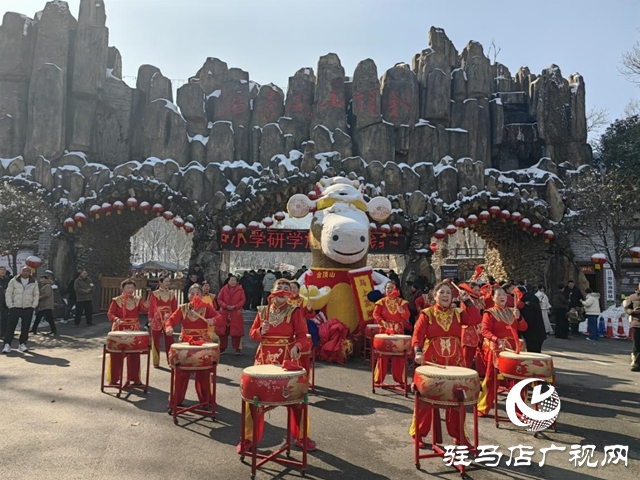 駐馬店金頂山景區(qū):民俗文化節(jié)啟幕 紅火場面盡顯新春盛宴