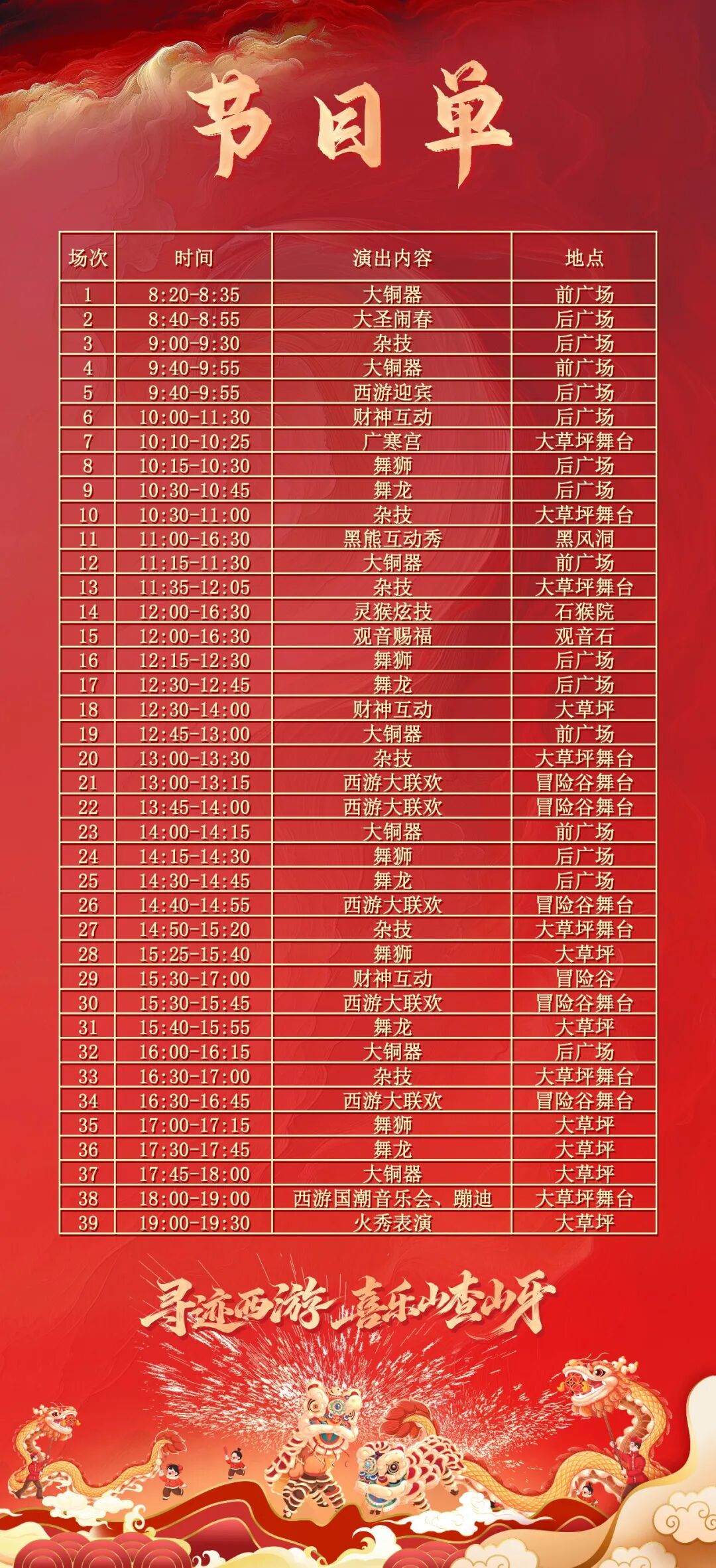 瑞雪兆豐年！春節(jié)假期晴天模式開啟！邀您共赴這場新春之約！