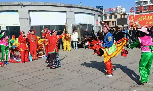 正陽縣：非遺民俗鬧元宵 文化盛宴暖民心